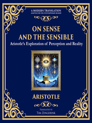 cover image of On Sense and the Sensible